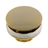 Товар: RICAMBI Слив для раковины, d-63 mm 1"1/4 без перелива с декоративной крышкой, золото арт-31966 - фото 2 RICAMBI Слив для раковины, d-63 mm 1"1/4 без перелива с декоративной крышкой, золото арт-31966 — фото 2, Донные клапаны