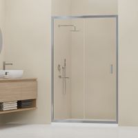 Душевая дверь RGW CL-14 150x185, профиль хром, стекло прозрачное, арт-32091415-11 — фото 2, Раздвижные душевые двери