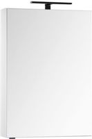 Зеркальный шкаф Aquanet Алвита 60 белый арт-00183994 — фото 1, Зеркальные шкафы в ванную