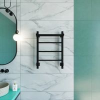 Полотенцесушитель электрический Grota App 430х600 черный App 430х600 RAL9005 EL — фото 6, Электрические полотенцесушители