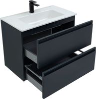 Тумба под раковину Allen Brau Eclipse 80 1.E1002.AM антрацит матовый — фото 3, Тумбы под раковину