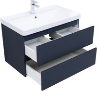 Товар: Тумба с раковиной Aquanet Вега 2.0 80 2 ящ. цв.маренго (раковина Ирис) 00344742 - фото 5 Тумба с раковиной Aquanet Вега 2.0 80 2 ящ. цв.маренго (раковина Ирис) 00344742 — фото 5, Тумбы с раковиной