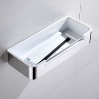 полка для душа со стеклоочистителем арт-AQ4966CR — фото 2, Полки для ванной и душа