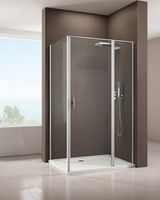 Душевой уголок Allen Brau Priority 120x90 3.31031.00 + 3.31043.00 хром 3.31031.00 + 3.31043.00 — фото 3, Прямоугольные душевые уголки