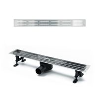 К-т водоотводящий желоб DP20-900 из нержавеющей стали + Декор. решетка DG20-900 арт-DP20900-DG20900 — фото 6, Душевые лотки