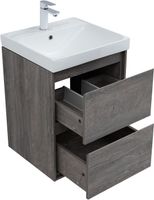 Товар: Тумба с раковиной Aquanet Милан 50 цв. дуб рошелье 00340156 - фото 14 Тумба с раковиной Aquanet Милан 50 цв. дуб рошелье 00340156 — фото 14, Тумбы с раковиной