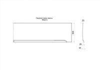 Экран Мари-левая арт-Щ0000046127 — фото 2, Экраны для ванн