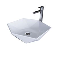 Раковина Grossman (460х460х150) белая,1 место арт-GR-3029 — фото 1, Раковины накладные