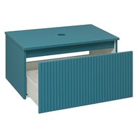 Тумба подвесная MONACO 70 /аквамарин/ AQUA DE MARCO 2070AQMON — фото 3, Тумбы под раковину