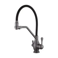 Смеситель для кухни Rose , пепельный арт-R858Y — фото 1, Смесители для кухни