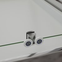 Душевой уголок RGW PA-045 1000x800, профиль хром,стекло прозрачное, арт-350804508-11 — фото 7, Прямоугольные душевые уголки