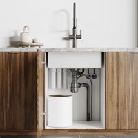 Сифон бутылочный IDDIS Optima Home 3.1/2x40мм, с выпуском, гофротрубой, отводом и переливом арт-900CVG1P10VD — фото 2, Сифоны для биде