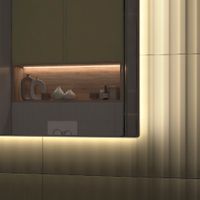 Зеркало с подсветкой VIGO Quadro Comfort 1200 147 — фото 3, Зеркала в ванную комнату