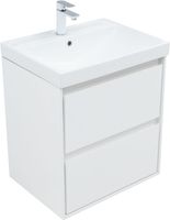 Тумба под раковину Aquanet Милан 60 белый глянец арт-00336367 — фото 9, Тумбы под раковину