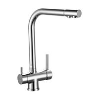 Z40 Смеситель для кухни, выс.пов.излив 292мм фильтр воды(к/40), р/ОД, хром, ROS, Z40-25 — фото 1, Смесители для кухни