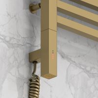 Полотенцесушитель электрический Сунержа Модус 3.0 1000x300 МЭМ левый Золотой шёлк арт-32-5700-1030 — фото 2, Электрические полотенцесушители