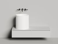 Раковина накладная ARMONIA 04 покраска по RAL полностью 130118MF — фото 2, Раковины