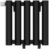 Отопительный радиатор Сунержа Кумир-0 EU50 левый 300х330 5 секций Матовый чёрный арт-31-0350-3005 — фото 6, Радиаторы отопления