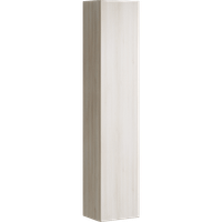 Подвесной универсальный левый/правый пенал с одной дверью и системой открывания «push-to-open» в цвете акация арт-An.05.25/A — фото 3, Пеналы для ванной комнаты