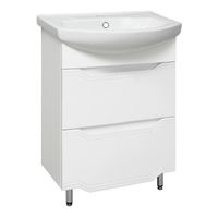 Тумба напольная VIKTORIA 60 /2ящ// AQUA DE MARCO 2060CVIC/EL/2Y — фото 2, Тумбы под раковину