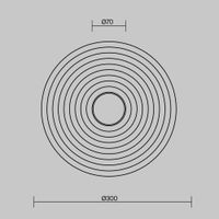 Настенный светильник (бра) Freya арт-FR6189WL-L20LG — фото 7, Бра
