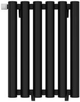 Отопительный радиатор Сунержа Кумир-0 EU50 левый 500х400 6 секций Матовый чёрный арт-31-0350-5006 — фото 6, Радиаторы отопления
