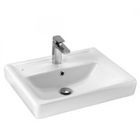 Раковина Onika Santek Тигода 60, встраиваемая, белая арт-1WH302082 — фото 1, Раковины встраиваемые сверху