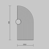 Настенный светильник (бра) Freya FR6189WL-L20LG2 — фото 8, Бра