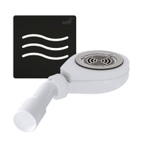 Сифон для душевых поддонов RGW S-016-1 Волна Черный 90 мм 502411161-04 — фото 5, Сифоны для поддонов