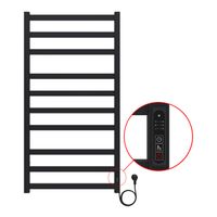 Товар: Полотенцесушитель электрический AZARIO PALERMO 500/1000 квадрат, 10 секций, диммер справа, черный арт-AZ83850B - фото 3 Полотенцесушитель электрический AZARIO PALERMO 500/1000 квадрат, 10 секций, диммер справа, черный арт-AZ83850B — фото 3, Электрические полотенцесушители