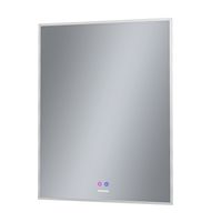 Зеркало PRAGMA-норма (600*800*45) LED с сенсорным выключателем и подогревом арт-186080 — фото 1, Зеркала в ванную комнату