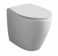 Унитаз SIMAS LFT Spazio напольный приставной цвет белый LFT20 — фото 1, Подвесные унитазы