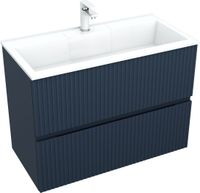 Тумба под раковину Aquanet Джейн 90 маренго 00313303 — фото 15, Тумбы под раковину