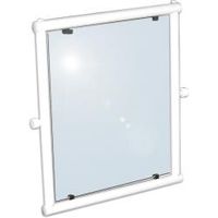 Зеркало с регулируемым углом наклона 08025.W — фото 1, Зеркала в ванную комнату