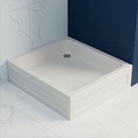 Товар: Душевой поддон квадратный RGW B/CL-S 90x90, белый, арт-16180199-51 - фото 6 Душевой поддон квадратный RGW B/CL-S 90x90, белый, арт-16180199-51 — фото 6, Акриловые душевые поддоны