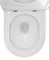 Товар: Унитаз подвесной Azario Trevi 495х360х390 безободковый, слив "Скрытое Торнадо", в комплекте с сидением микролифт, белый арт-AZ-0093UQ3 - фото 7 Унитаз подвесной Azario Trevi 495х360х390 безободковый, слив "Скрытое Торнадо", в комплекте с сидением микролифт, белый арт-AZ-0093UQ3 — фото 7, Подвесные унитазы