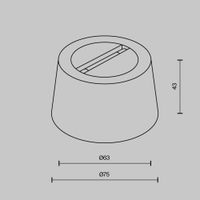 Товар: Комплектующие для текстильной подвесной системы Technical TRA130CRDuo-B - фото 4 Комплектующие для текстильной подвесной системы Technical TRA130CRDuo-B — фото 4, Комплектующие для освещения