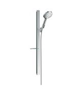 Товар: Душевой гарнитур, Hansgrohe, Raindance Select S, размер штанги, мм-900, размер шланга, мм-1600, диаметр ручного душа, мм-125, количество режимов-3, тип струи-RainAir, Rain, WhirlAir, комплектация-мыльница, цвет-хром арт-27648000 - фото 1 Душевой гарнитур, Hansgrohe, Raindance Select S, размер штанги, мм-900, размер шланга, мм-1600, диаметр ручного душа, мм-125, количество режимов-3, тип струи-RainAir, Rain, WhirlAir, комплектация-мыльница, цвет-хром арт-27648000 — фото 1, Душевые гарнитуры на штанге