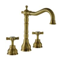 Товар: PRINCETON См-ль д/раковины, на 3 отв., бронза 19350 - фото 1 PRINCETON См-ль д/раковины, на 3 отв., бронза 19350 — фото 1, Смесители для раковины