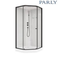 Ограждение VIVA90B N душевое Ceruttispa без поддона (90x90x195) — фото 51, Прямоугольные душевые уголки