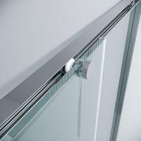 1/2 душевого ограждения Grossman Galaxy 1/2.K33.01.11.10.00 (110х195) хром,стекло прозрачное, 1 место — фото 7, Душевые кабины и ограждения