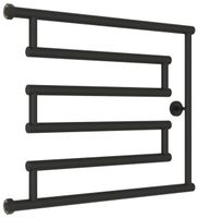 Полотенцесушитель водяной Сунержа High-Tech+ model "L" 500х650 Тёмный титан муар арт-15-4052-5065 — фото 4, Водяные полотенцесушители