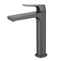 Смеситель для раковины высокий Raglo , графит арт-R07.15.09 — фото 1, Смесители для раковины