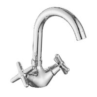 Смеситель для раковины Splenka S80.13, хром — фото 1, Смесители для раковины