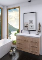 Раковина KIROVIT Дуглас 1050 мебельная белый 4640021067918 арт-Вн Крв66 — фото 3, Раковины встраиваемые сверху