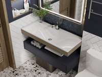 Раковина мебельная и на столешницу Pulsus 100 арт-4627173210713 — фото 3, Раковины встраиваемые сверху