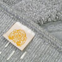 Товар: Коврик д/ванной комнаты 60х120 см., вышивка логотип КОРОНА, серый, окантовка серебро 31914 - фото 8 Коврик д/ванной комнаты 60х120 см., вышивка логотип КОРОНА, серый, окантовка серебро 31914 — фото 8, Коврики для ванной комнаты