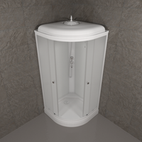 ДК Вельвет 90*90 А (7 мест+сифон D90) арт-Щ0000063054 — фото 8, Душевые кабины