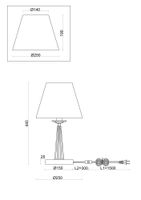 Товар: Настольный светильник Freya FR2027TL-01BS - фото 2 Настольный светильник Freya FR2027TL-01BS — фото 2, Настольные лампы