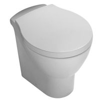 Унитаз HATRIA NIDO YXBW01 напольный слив универсальный цвет белый — фото 1, Напольные унитазы